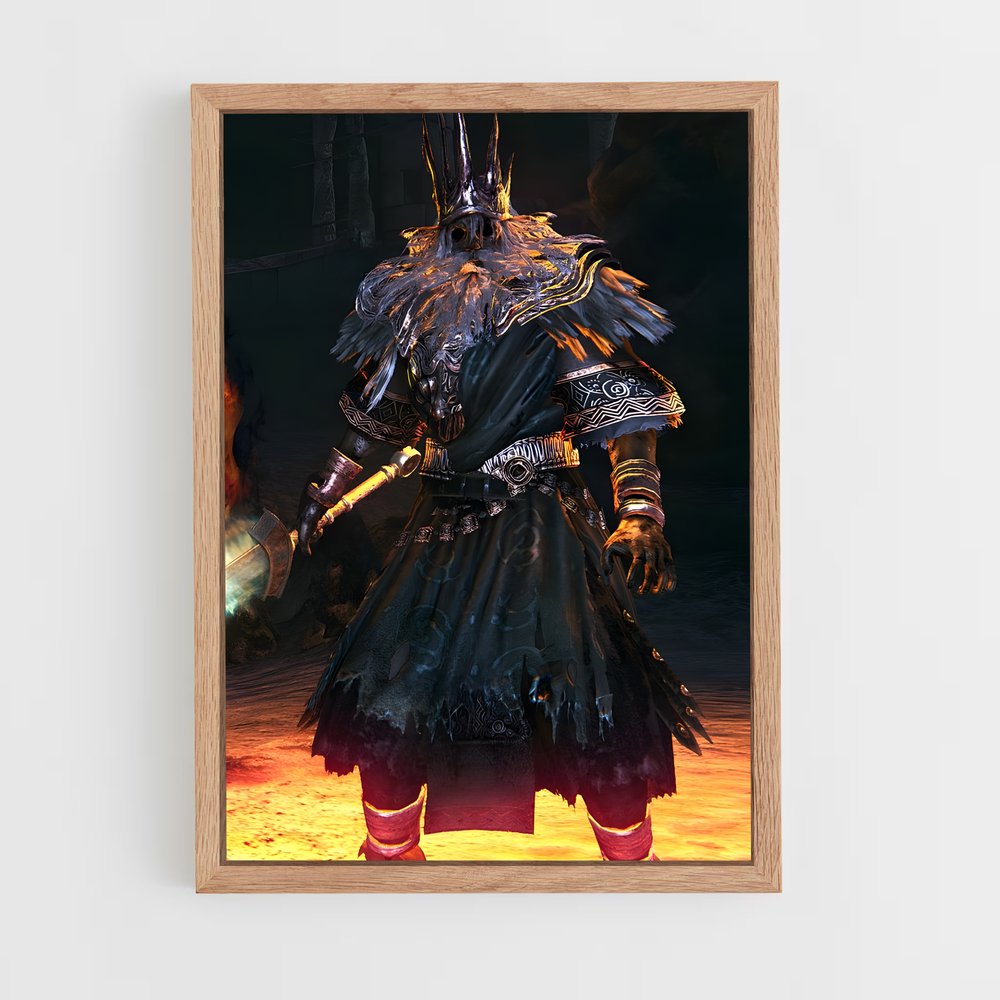 Poster L'Âme du Ténèbres – affiche Dark souls (vue 4)